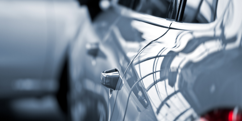 car drying after detailing