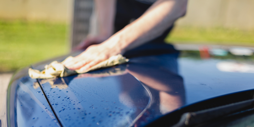 how to properly dry a car